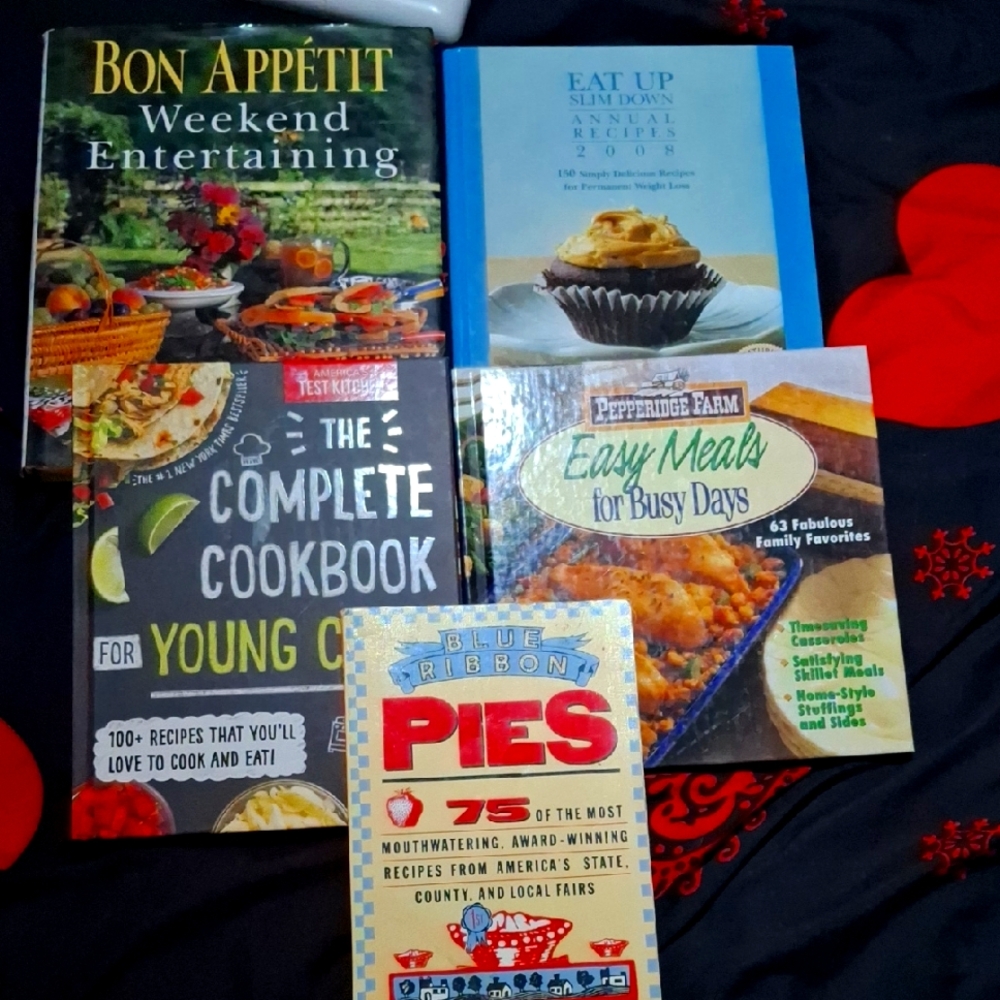 Cookbook Collection Set - Assorted Colors